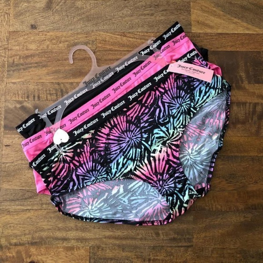 NWT! 3-PK Juicy Couture Panties - Picture 6 of 6
